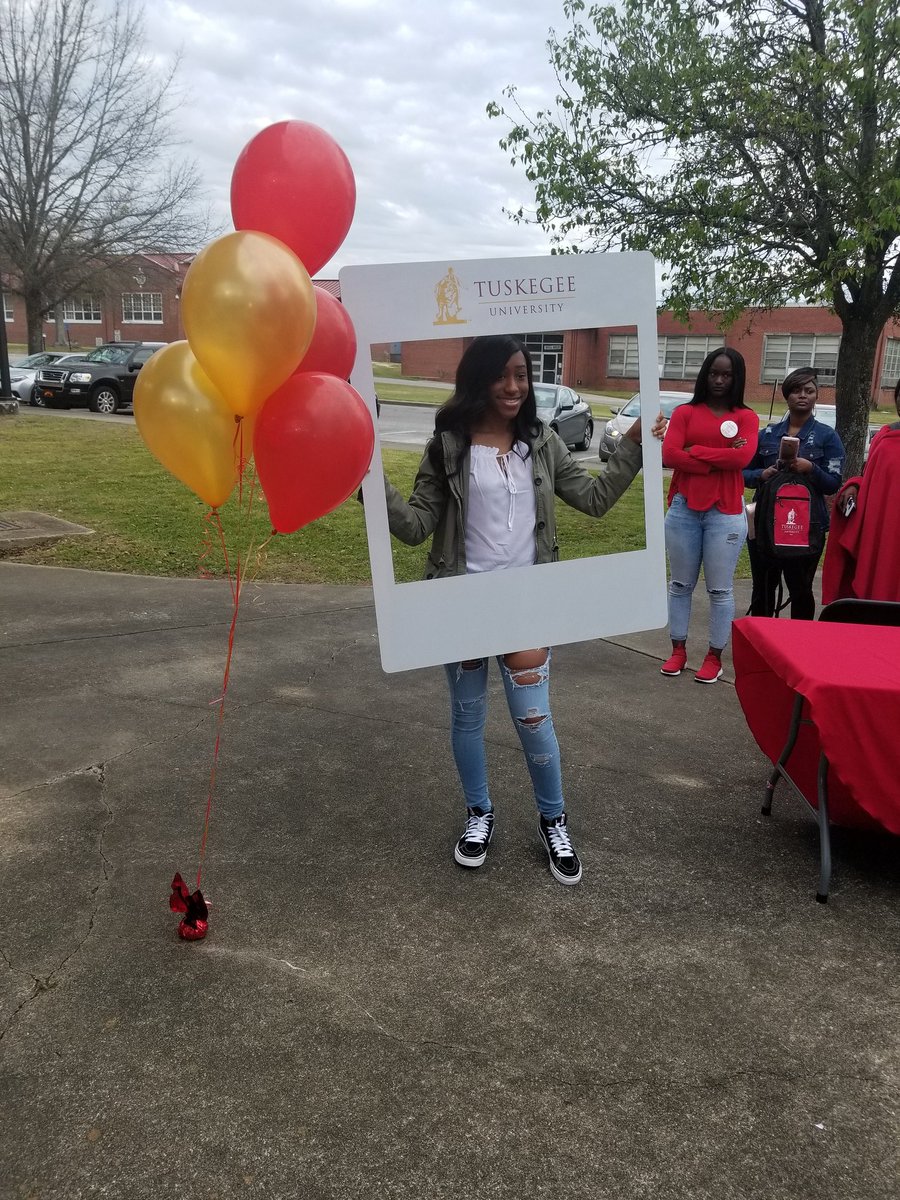 Coachb02que's tweet photo. Visiting Tuskegee University today for the Spring Open House, NEver limit your options....#HBCUPride #HBCUMade #AAMU https://t.co/iuLuryHlvJ