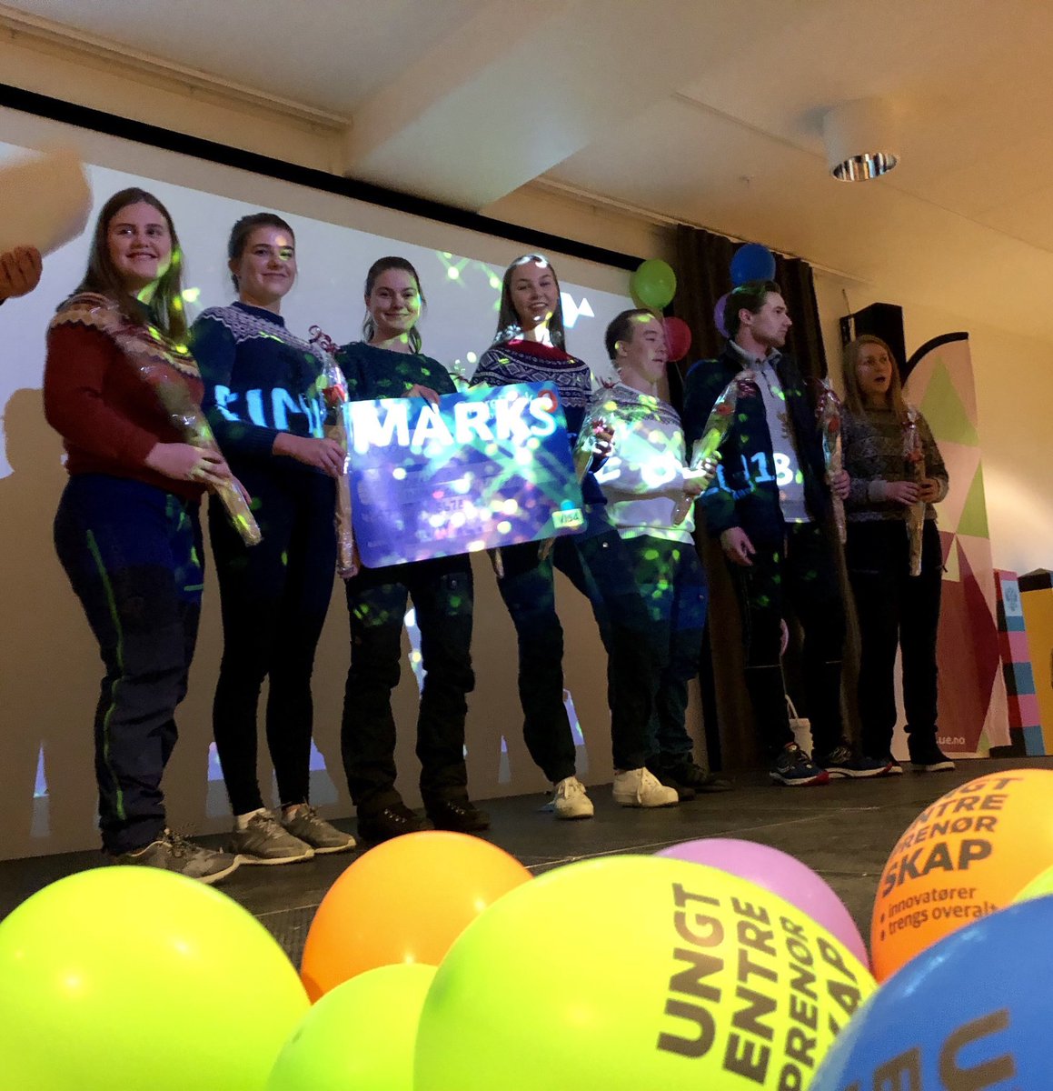 Buckeye UB, Vadsø vgs. Finnmarks Beste Ungdomsbedrift 2018, og de skal delta på NM 26.-27. april. Fire andre UB’er skal også til NM - se nyhetssak  #skaperglede.
ue.no/Finnmark/Nyhet…