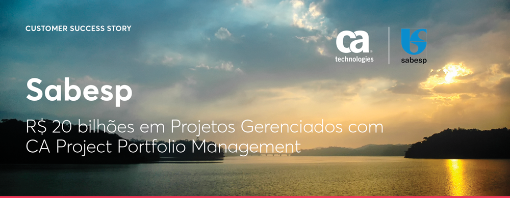 AgilaTecnologia's tweet photo. Ágila + CA Technologies + Sabesp = Sucesso!
Depois da realização de várias pesquisas de mercado, a Sabesp implementou a solução CA Project Portfolio Management (PPM).
Conheça o Case em nosso Blog!
https://t.co/F7DKOKHe9b https://t.co/Shb8bK0xUI