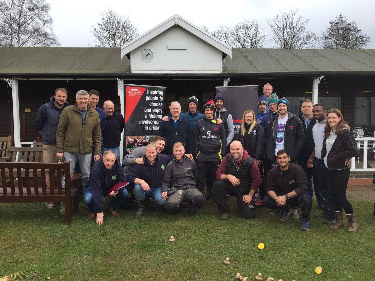 Great morning @NewtownLCC for #NatWestCricketForce