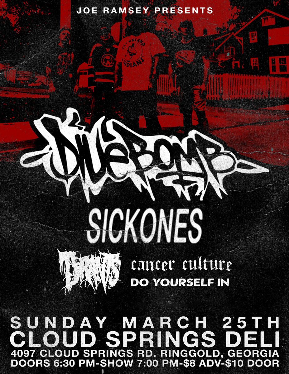 tyrantstn's tweet photo. We have two shows coming up! Sunday we play with Divebomb and Monday with @bodysnatcherfl https://t.co/PCaIMU4Zhf