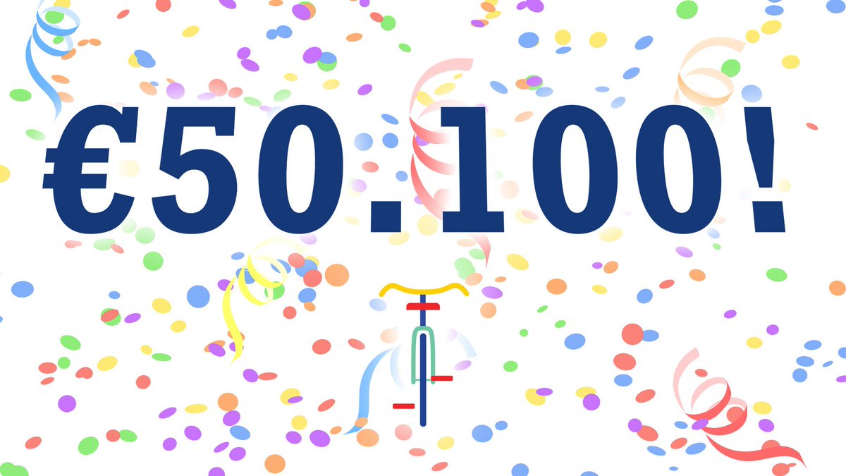 Jaaa! We hebben het gehaald! €50.100 in 5 weken! Iedereen die ons geholpen heeft, hartelijk bedankt voor jullie hulp! Nu gaan wij aan de slag om de EasyFiets RecycleFabriek tot een succes te maken! 7 april gaan we open! Dus binnenkort horen jullie meer!