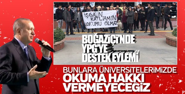 REİS Bugün Samsun'daki konuşmasında noktayı koydu.

''Üniversitelerde 
  Terörist öğrencilere
  Okuma hakkı verilmeyecek''!!

#TerörYuvasıÜniversiteler