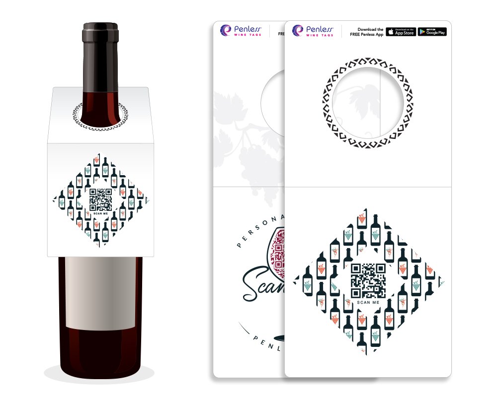 Penless has an expanded line of gifting products that offer QR code writing capability.  Greeting Cards, Stickers, Postcards, Bookmarks and Wine Tags all allow for a personal touch using the app to upload a video or photo