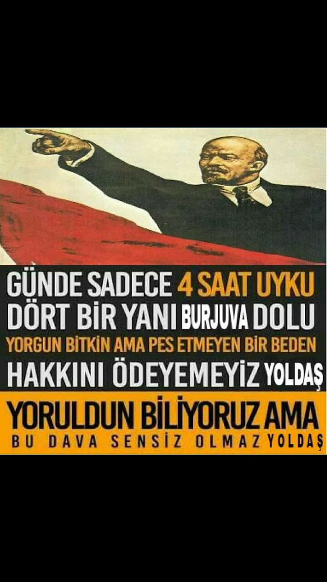 Şimdi Lenin gibi olma zamanı yoldaşlar #TİPgeliyor