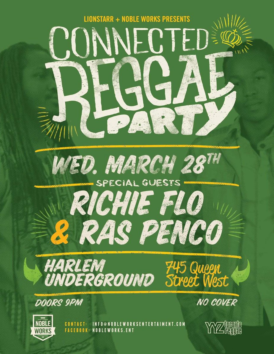 torontoreggae's tweet image. Please check the website for the latest event posters + more! torontoreggae.ca  @NobleWorksEnt @Richieflo @RasPenco @DougSkillmore @DeejayShai #reggae #toronto #yyzmusic #the6