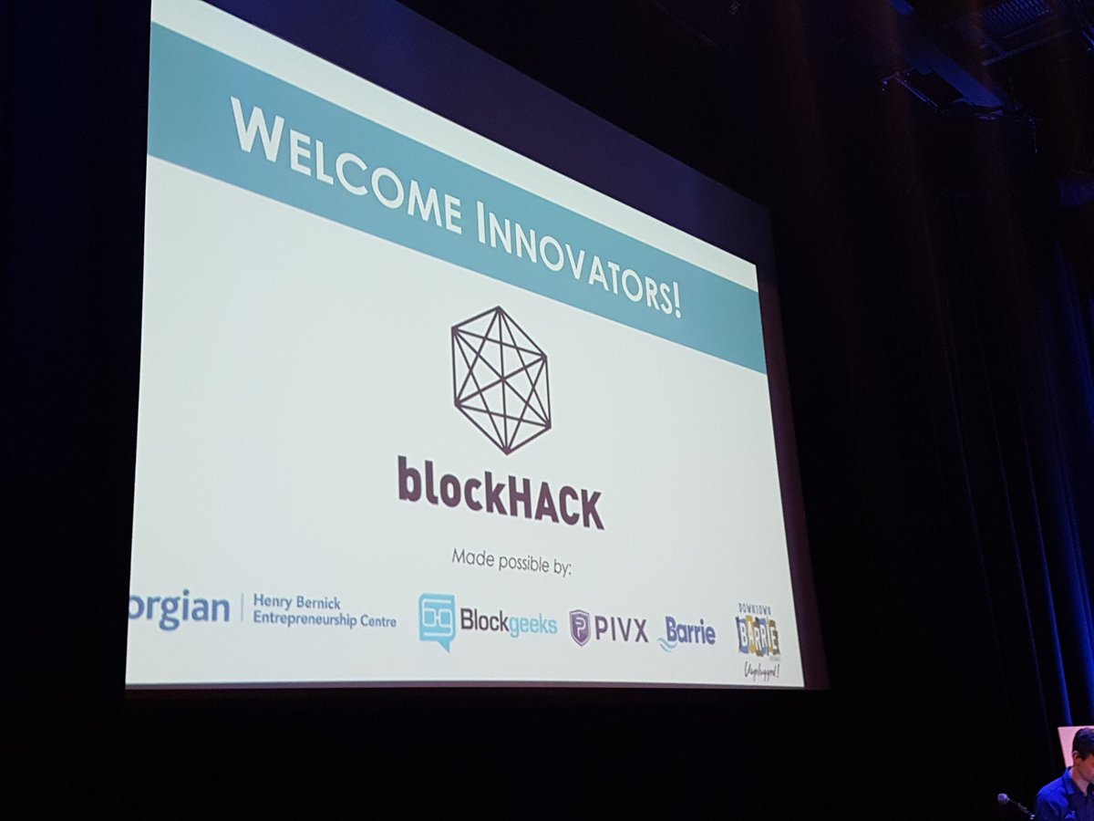 PIVX_Espanol's tweet photo. $PIVX representado en el #BlockHack2018 https://t.co/W7CoZ6duLu