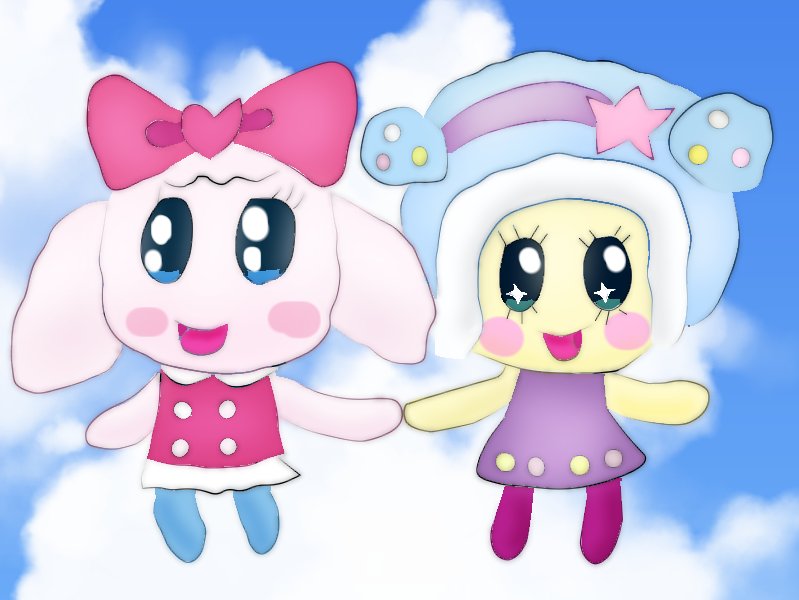 マアズ105 たまご No Twitter たまごっち版真剣お絵描き60分一本勝負 ゆめキラのopのdream5のドレミファソライロの歌詞に 手を繋いであの空にtakeoffというのがありましたね たまごっちはそもそも手が無かったり 頭でっかちなデフォルメ体型なので手を繋ぐにはかなり