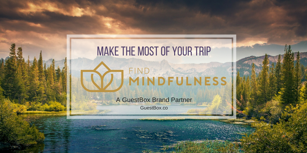 Can’t let go of stress and distractions to enjoy the moment? Our brand partner <a href="/FindMindfulness/">Gary MUNN π²</a> can help make the most of your trip. 
Check out the <a href="/ShopGuestBox/">GuestBox</a> interview with Find Mindfulness co-founder Payal Khurana NOW! ow.ly/qRYN50gVG5N

#airbnb #luxury #relax #host