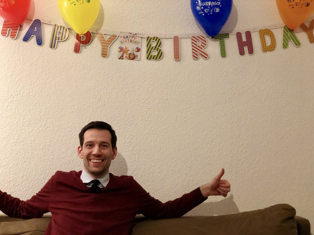 James_Saenz's tweet photo. Happy Birthday Grzesiek! #labbirthday #germandinner #hopanoids https://t.co/Qu4oaZFY7E