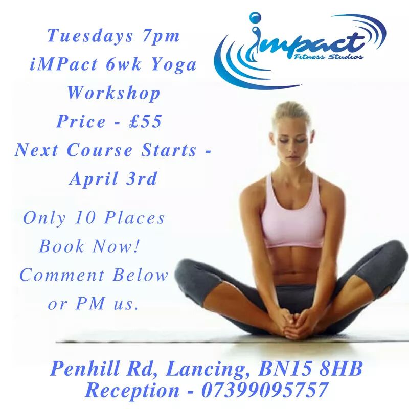 iMPactStudiosUK's tweet photo. Yoga anyone?

Here at iMPact We run 6 week workshops for Yoga.Targeted for Beginners and Improvers, we get to learn the best way of working with you. 

If you'd like to take part get in touch quickly, as we only have 10 places!

#Yoga #studio #welldeing #mindset #health&amp;fitness https://t.co/uus81kCyp5