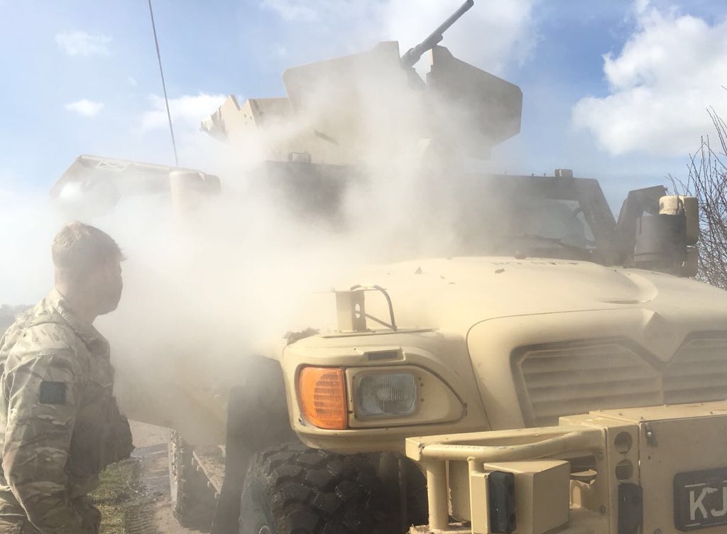 Machine Gun Platoon and Mortars integrating vehicle manoeuvre with dismounted close combat drills.
#IrishRangers