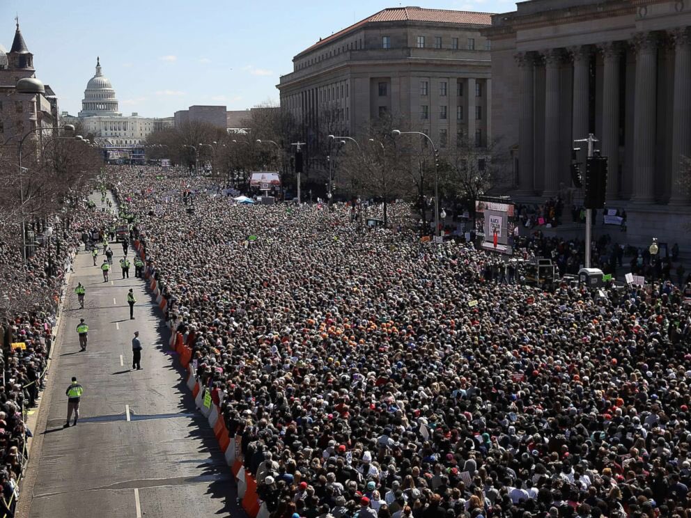 Hey <a href="/GOP/">GOP</a>, you are being replaced. Not only in November 2018, but by an entire generation who will not stand for your corrupt subservience to special interests like the gun lobby. Get on board with change or get out of the way. The future is here.
#MarchForOurLives
