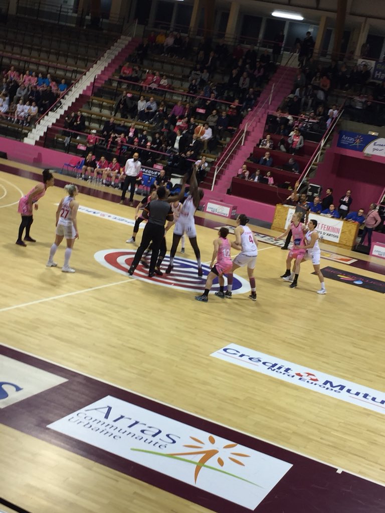 Début du match #Arras vs #Charnay🏀!