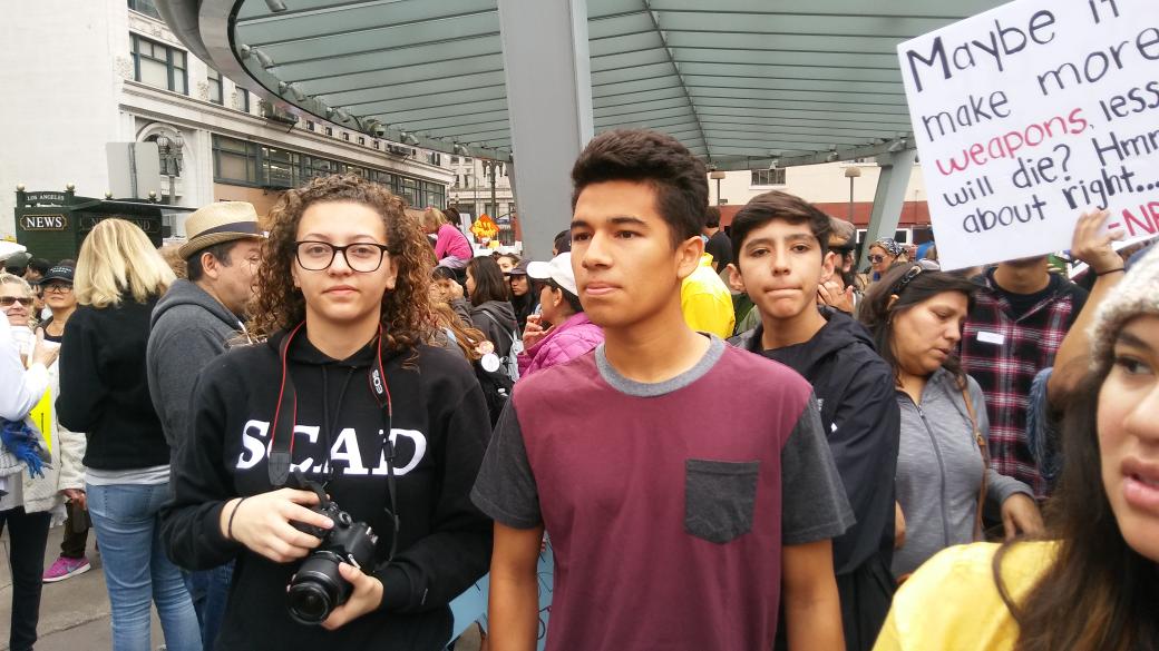 StBedeYM's tweet photo. #marchforourlives #marchforourlivesla https://t.co/wZjvTWyz7b