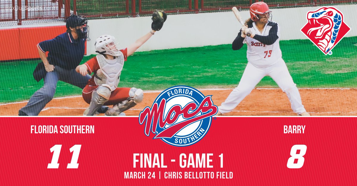 SB: MOCS WIN! @FSC_Softball comes from 4 down in the 6th to take game 1 of today's doubleheader. Watch the second game live at FSCMocs.com/live. #LetsGoMocs