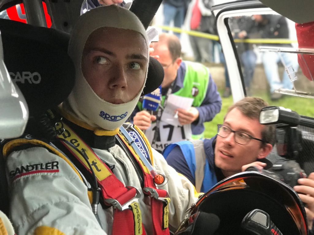 FIAERC's tweet photo. #JuniorU27
@MSesks is in... Who will win?
#FIAERC #AzoresAirlinesRallye #TeamOscaro #GotTalentProveIt https://t.co/VvV7TfnBin