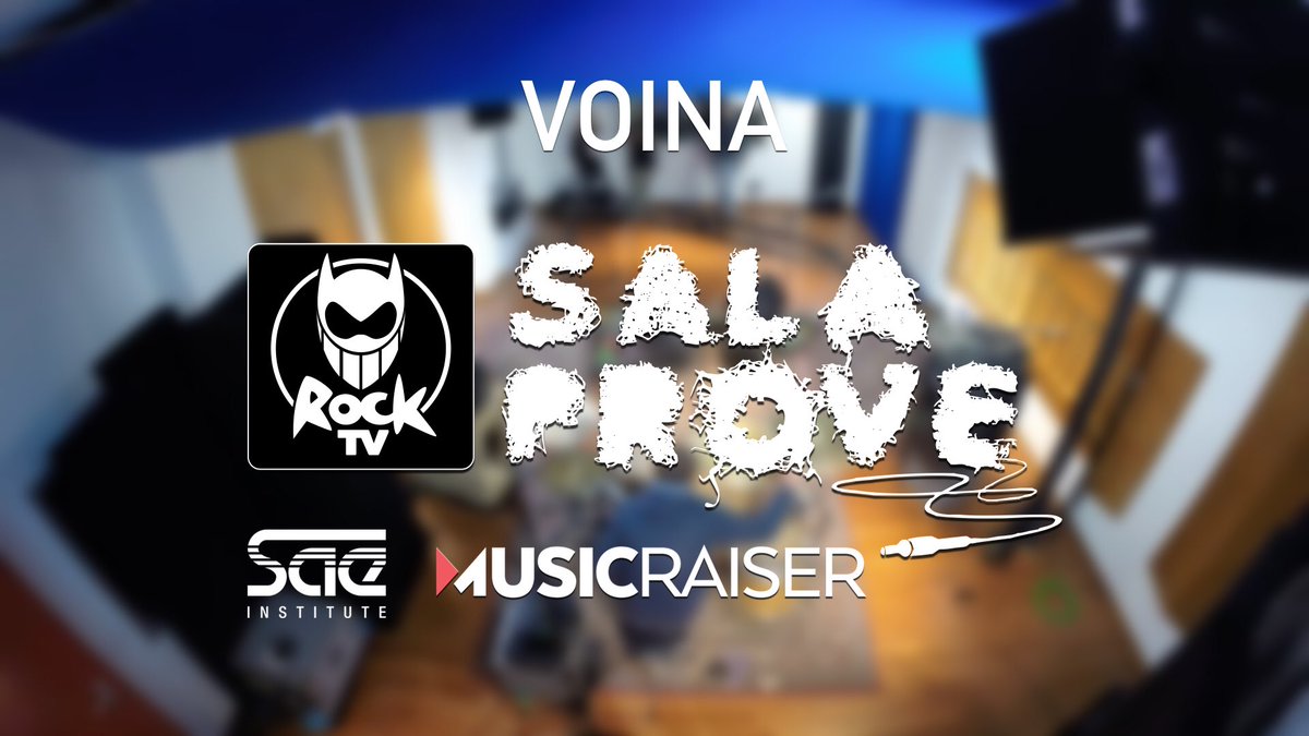 #RTVSALAPROVE 🎸 #VOINA 🤘🏻 MERCOLEDÌ ALLE 14 SU #ROCKTV 📲 LIVE SU YOUTUBE FACEBOOK E TWITTER