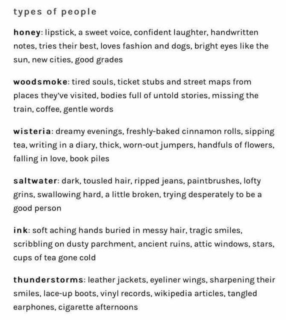 TheDirtyOracle's tweet photo. I think we all have pieces of each element within ourselves but I identify most strongly with Thunderstorm and Woodsmoke; a hint of Wisteria for romance.
Because I'm fucking romantic, okay? https://t.co/WB2ZtlEqrV
