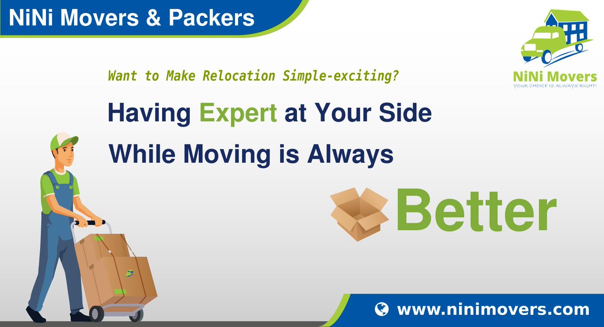 ninimoversbah's tweet image. Make move fun-filled and exciting, NiNi Movers &amp;amp; Packers experts at
your service. Contact Us @ +973 1760 1322 Visit our website for more info @ ninimovers.com
#LocalRelocation #internationalRelocation #Dismantling #Reassembling #Packing #Unpacking #Moving #Relocation