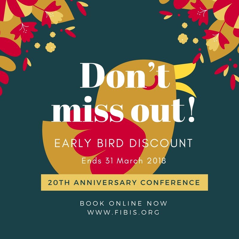 FIBIS Conference Early Bird Discount Ends Soon! #genealogy #familyhistory fibis.org/early-bird-dis…