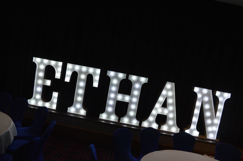 ASG_Entertain's tweet image. Our 4ft Light Up Letters were hired out for a special birthday at @cardenpark yesterday evening. 

They make a great statement &amp;amp; who doesn’t love having their name in big light up letters 🙌 
#lightupletters #venuelighting #djcompany