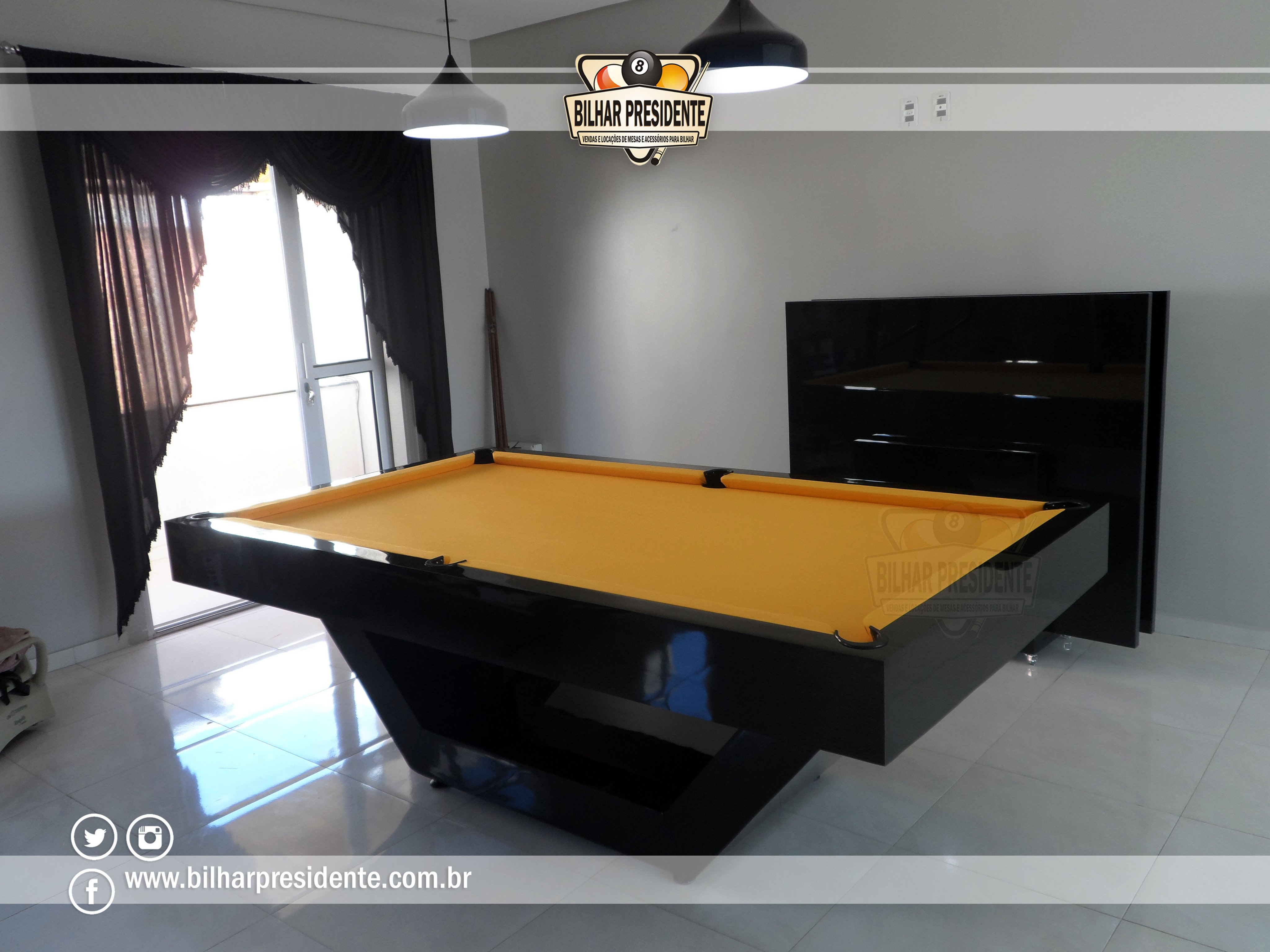 Mesa 3 em 1 Sinuca, ping pong e jantar. - Bilhares Ferrari