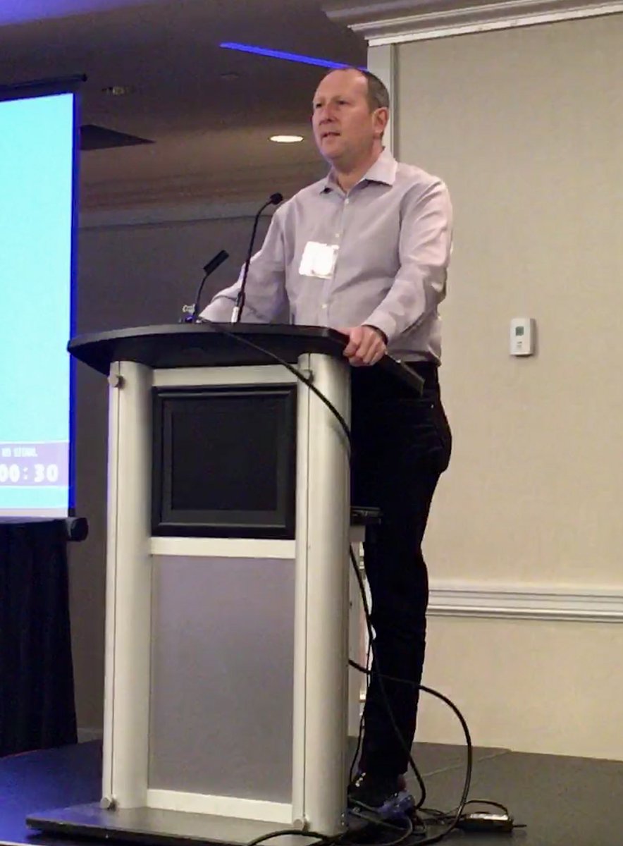 LeaDohme's tweet photo. It is a privilege to be able to listen to @jeancote46 at @ECSEPS_2018 who was introduced by one of his best friends and colleagues Dr. Gordon Bloom. https://t.co/rc8nl5CqiR