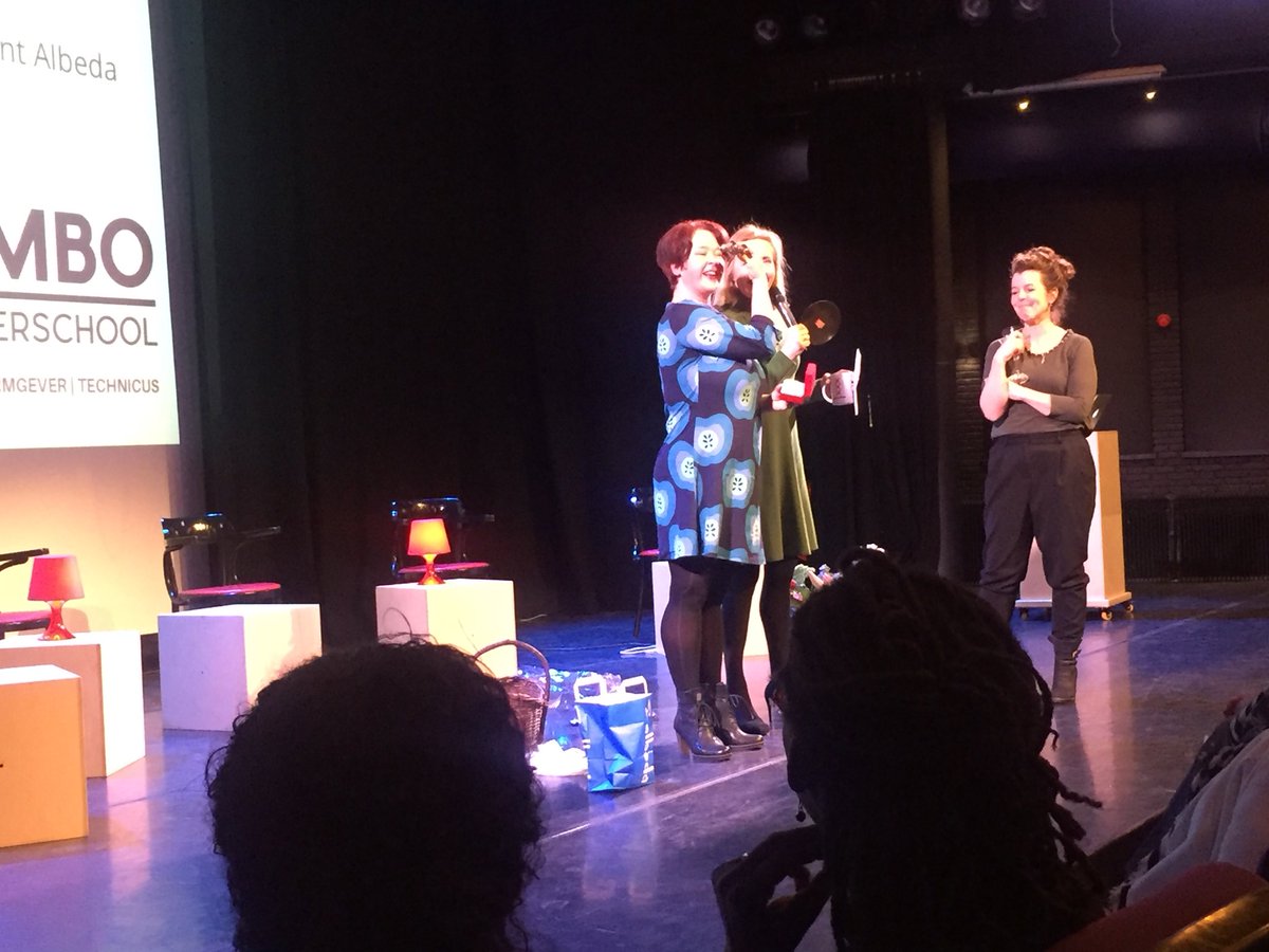 MBOtheater's tweet photo. We openen het jubileumfestival met inspirerende speeches van @CPietermaat @Hofpleinrdam, @gabyvink @AlbedaMBO en Aminata Cairo, lector inclusive education @dehaagse #mbo15jaar #inclusiviteit #mbo #topopleiding #rotterdam #verbinden https://t.co/BuD8LEKN3l