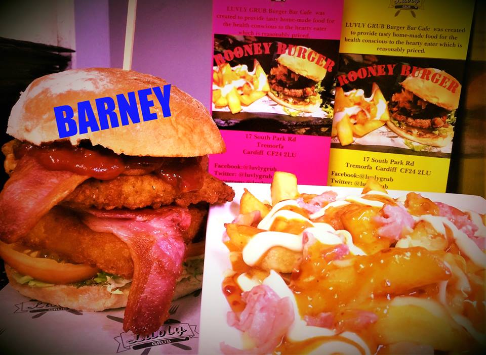 luvlygrub's tweet photo. Hi all, just a reminder we're open tonight for takeaways 5pm-10pm & deliveries to CF3 & CF24 This Barney Burger was made by our Little Chef Elle, it's a Chicken Burger, Hash Browns, Bacon, Relish & Dirty Cheesy Fries.
Sticky Toffee Pud ยฃ3.50 @JustEatUK #splorfa #tremorfa #splott https://t.co/DgZ8iOBLBv