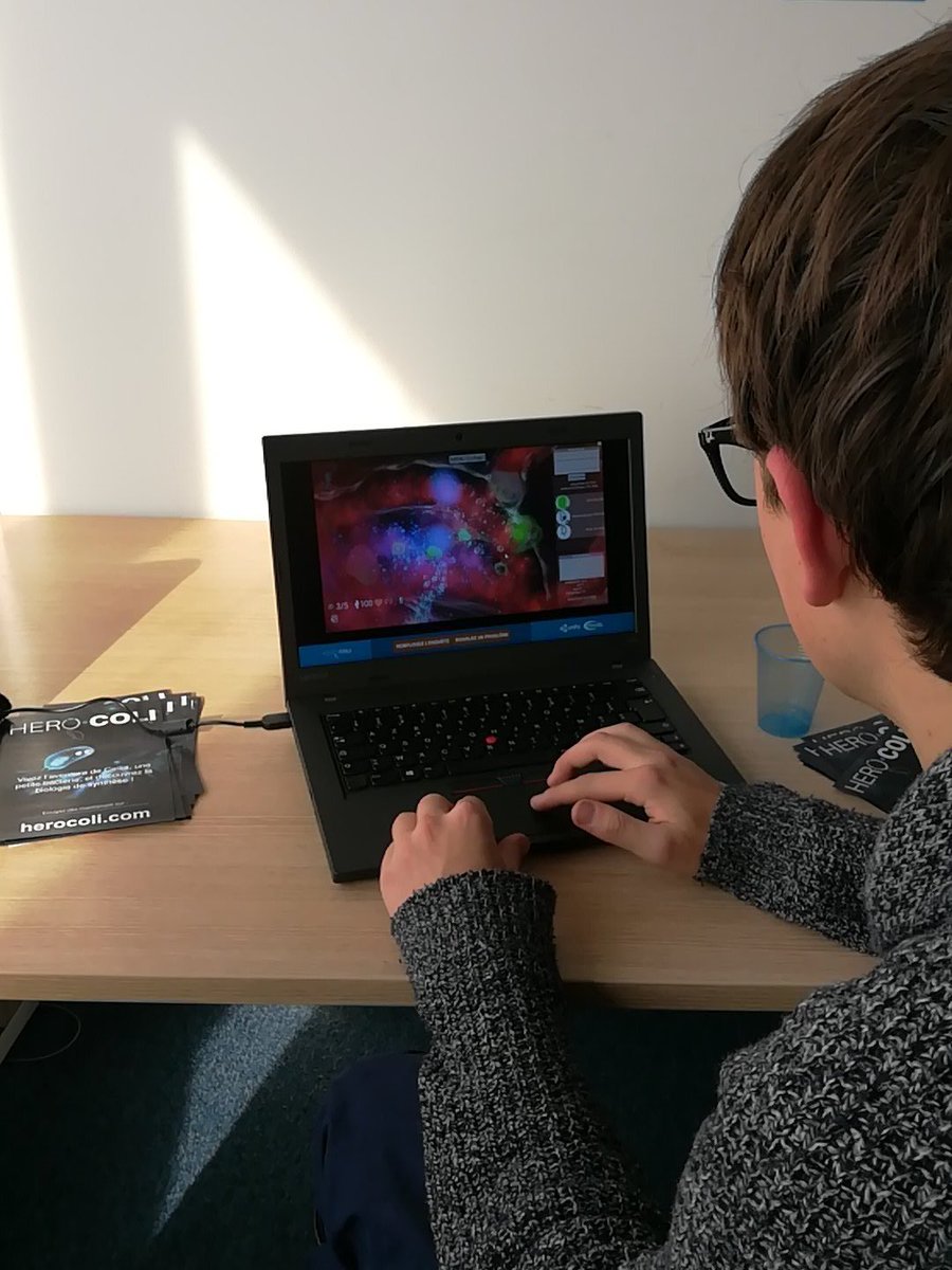 lpiparis_'s tweet photo. [#OpenLFDV] #Game Room : Venez jouer à Hero Coli : prenez le contrôle d'une bactérie et découvrez la biologie de synthèse 👐 https://t.co/z5MX0OULKa
w/ @herocoli https://t.co/Sdzf09SRiV