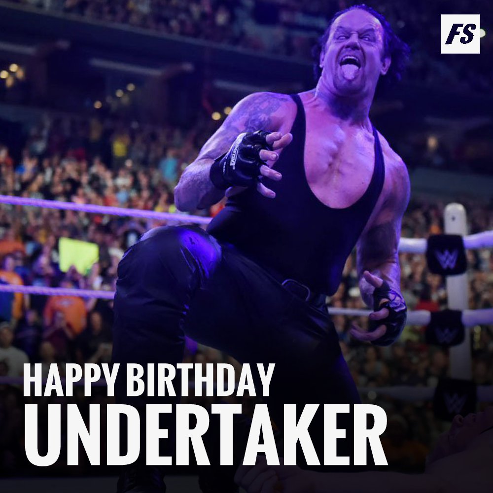 Happy Birthday to icon The Undertaker! 