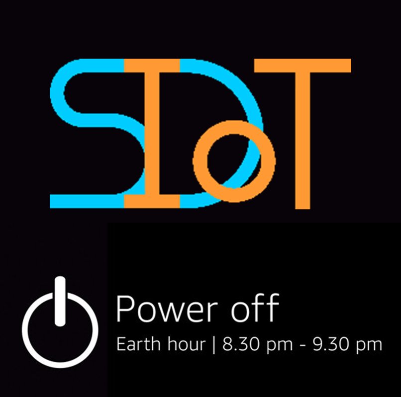 smartsdiot's tweet image. Don&apos;t forget to be part of saving energy globally by turning off your lights for #EarthHour #SDIoT