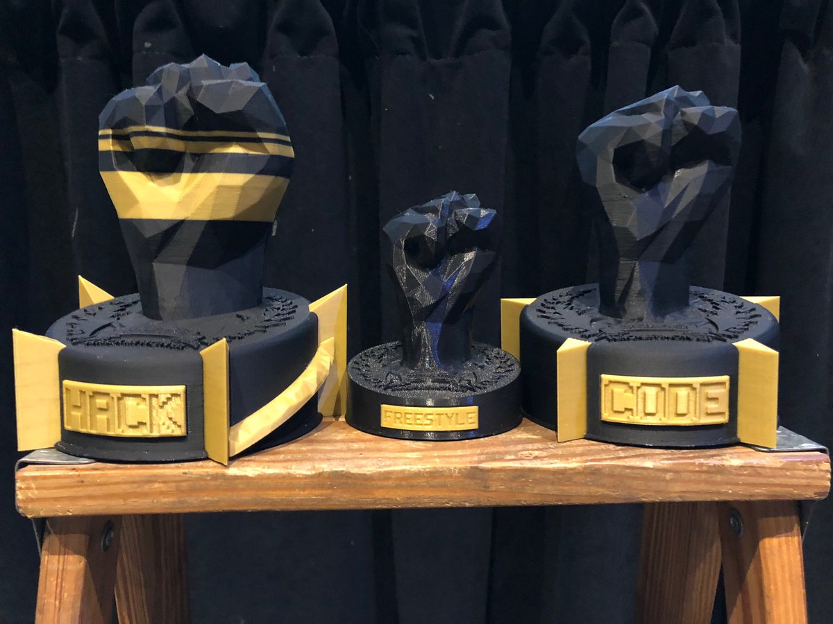 ab_hi_'s tweet image. #hackathonCLT 2018 is ready to get these to the winners #CLThacksalot @charlottehacks