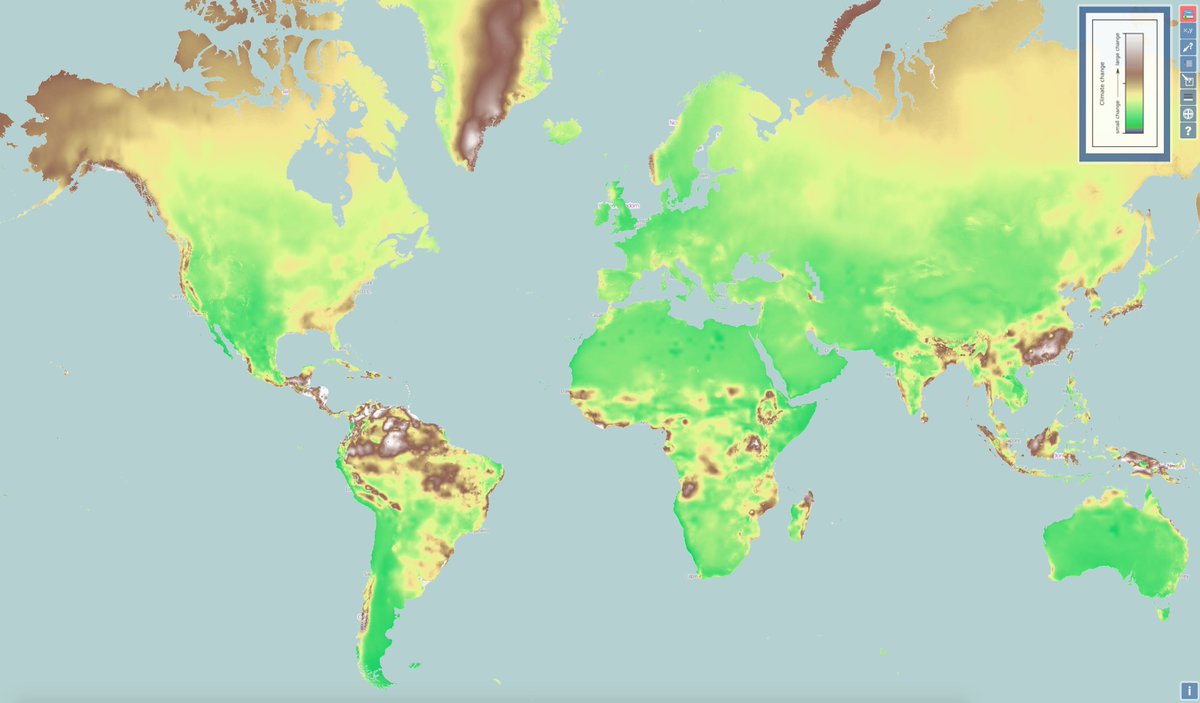 U Of Cincinnati On Twitter Uc Geography Professor Creates A New Interactive Map Showing Climate Change Everywhere In The World Https T Co G2rk1qllud Https T Co Xuuxizasir