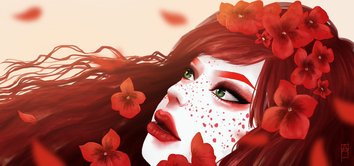 NeferuSama's tweet photo. Inspired sketchy artwork by the picture of @Minsooky 💕
#Artwork #Fanart #2DArt #Art #digitalart #photoshop #redhair #aesthetic #cute #study https://t.co/5RJn3R1pb2