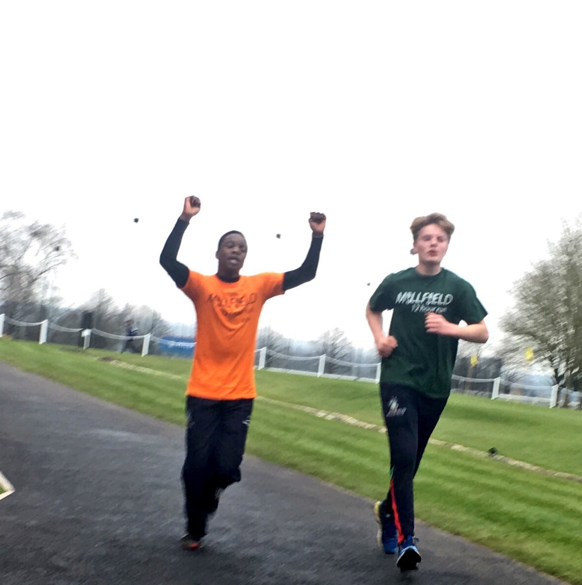 Millfield House boys putting in a fantastic shift as the school moves towards 3 Million Steps!!