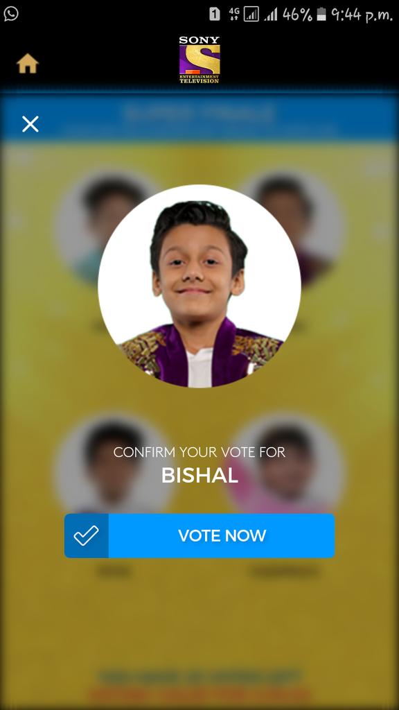 Pooja11__'s tweet photo. ❤❤❤❤❤😍😍😍😍😍😍😍😍😍😍✋✋✋✋✋✋✋✋✋✋ done dona done kr diya  mere cuteiieeeeeee pieeeee ko vote @SonyLIV #Bishal #SuperDancerFinale ❤❤😍❤😍😍😍😍❤❤❤😍😍😍 heyy guys please vote fr  bishal https://t.co/lZRgGPWdW7