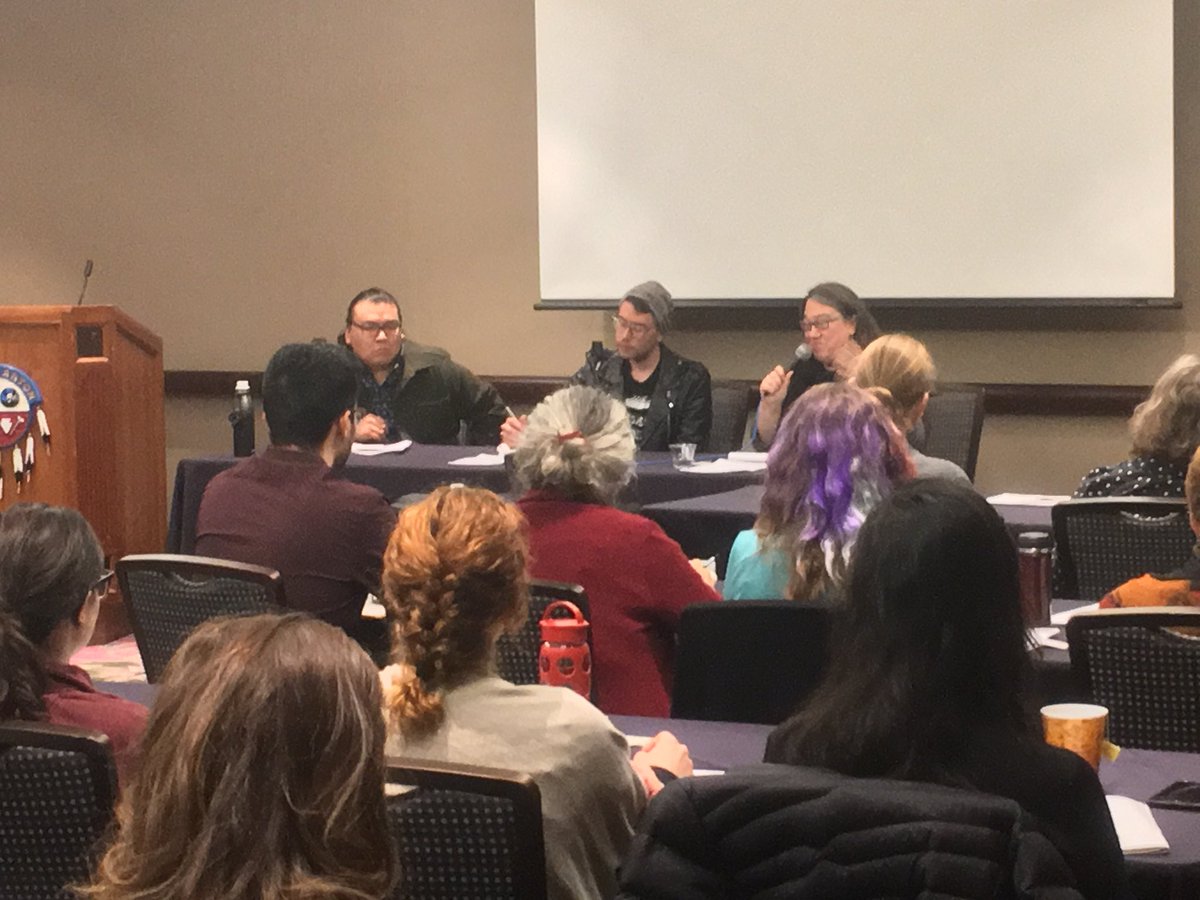 NALSymposium's tweet photo. “People think that because i’m an atheist that i’m also a dick. But it’s actually the opposite.” -@larrydrake at #NALS2018 https://t.co/spCAD9WgMA