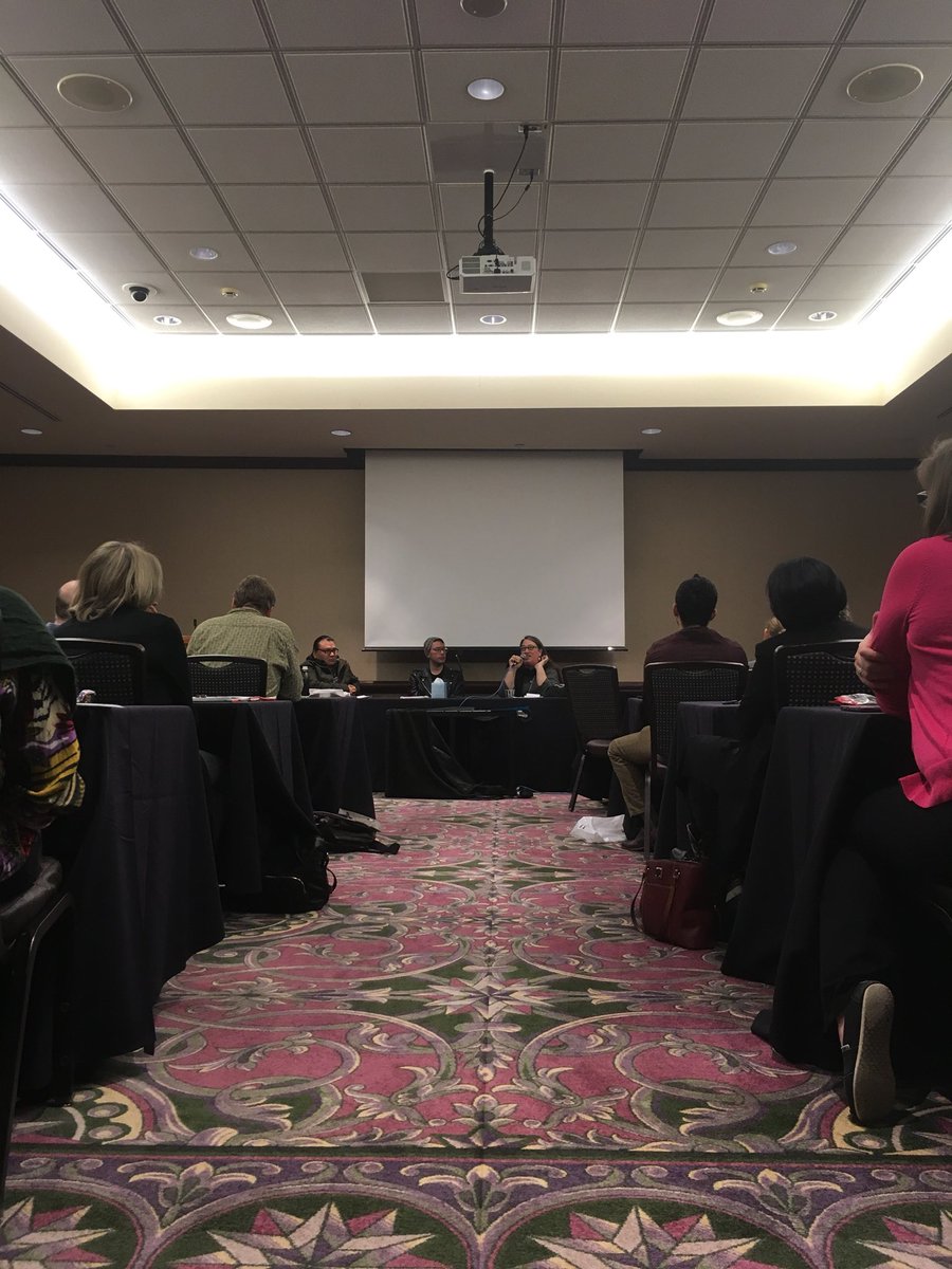 NALSymposium's tweet photo. “It’s the job of poets to not be satisfied with language.” -@HeidErdrich https://t.co/jYfRiacAGu