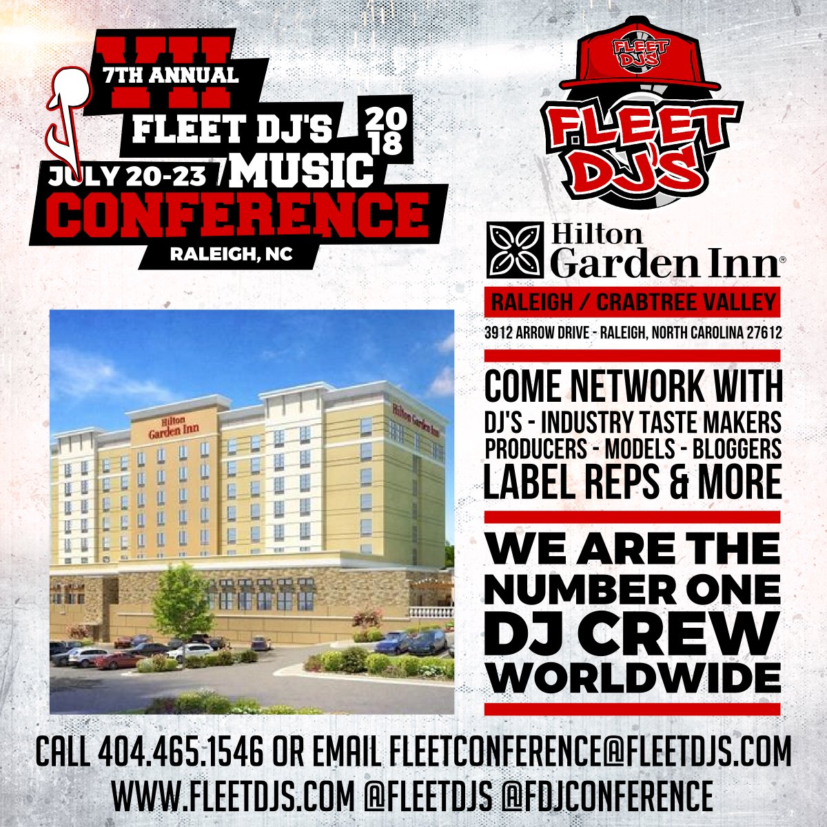 Register today for @FDjconference 2018 on fleetdjs.com and Media Get Free Media Passes to The conference Else well .. Fleet Conference  #fleet