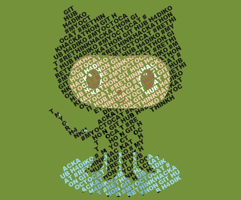 wardog21hd's tweet image. #MyOctocat #rethinkhackathon
Team: H4diko
Have a nice day!