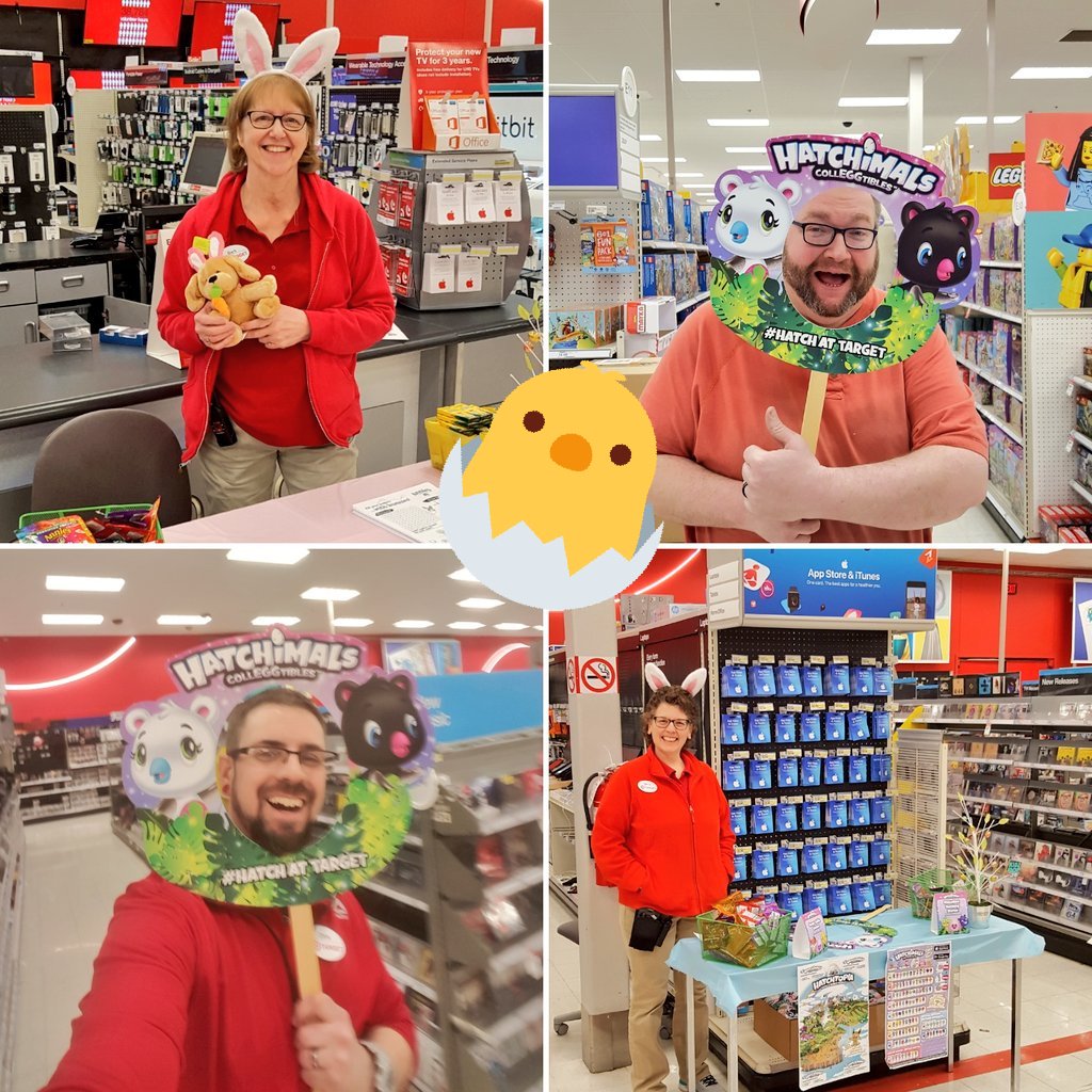 Our team <a href="/Target/">Target</a> Neshaminy was as excited for some #hatchattarget fun as our guests.
