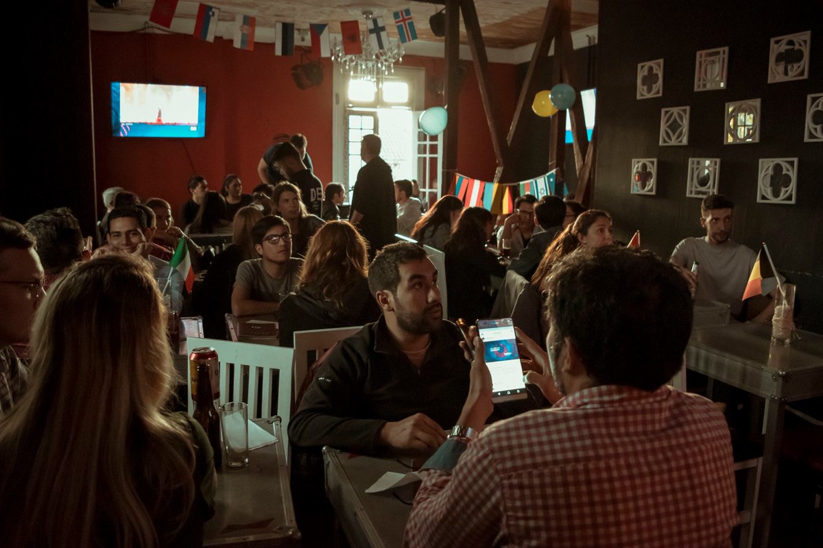ChileEurovision's tweet photo. ¿Quieres vivir Eurovisión 2018 de la mejor forma? Este año nuevamente realizaremos nuestra gran fiesta en Santiago el próximo 12 de mayo para ver el Festival en conjunto! Pronto más detalles! :D https://t.co/SWQ73uzDBb
