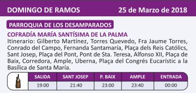 visitelche's tweet photo. Aquí os dejamos las procesiones para mañana Domingo de Ramos https://t.co/xdzSgTzhRl
#Elche #semanasanta https://t.co/LsCo6WmTm7