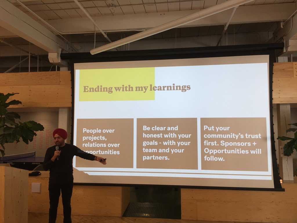 Key learnings from <a href="/DesignSingh/">Preet Singh</a>’s experience starting and growing <a href="/WeAreDesignX/">DesignX Community</a> 👌