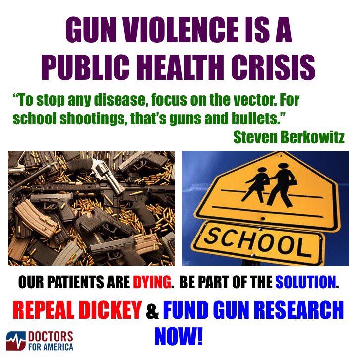 DrSriram's tweet photo. #docs4gunsense want America’s students to go to school without fear of #gunviolence. Through public health research, we can save lives! #RepealDickey #FundGunResearch #MarchForOurLives https://t.co/c8zvwP145p
