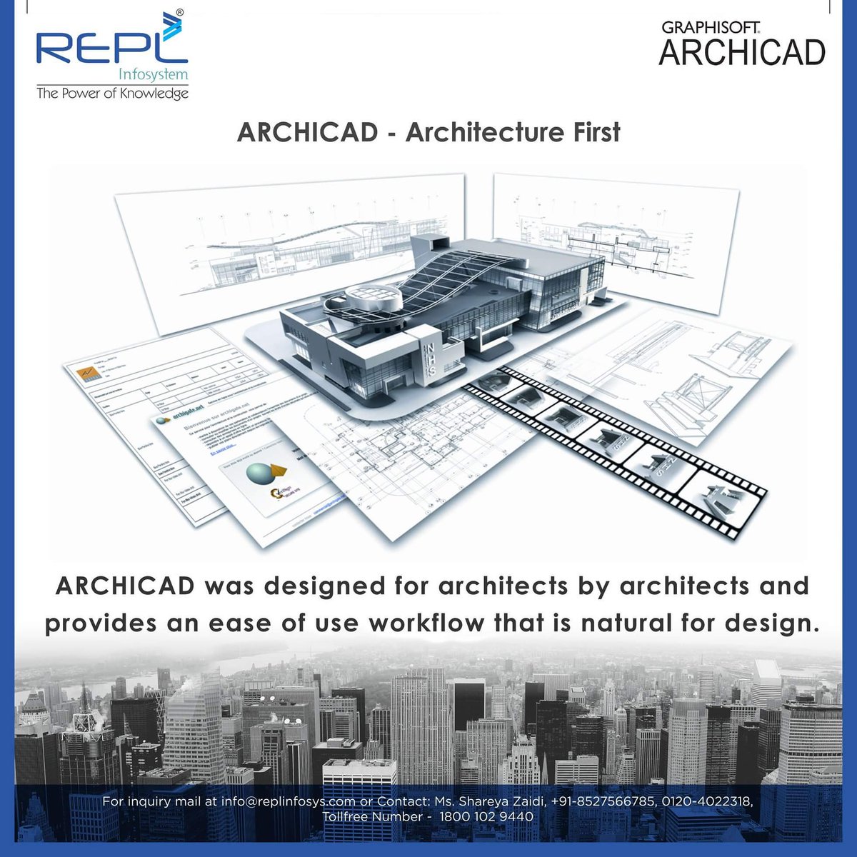 FOAIDindia's tweet photo. ARCHICAD - Designed by architects and by architects.

#Architecture #Architects #ForArchitects #ByArchitects #Design #Designing #Interior #Software #Technology #Archicad #Foaid #FestivalOfArchitectureAndInteriorDesigning https://t.co/wrXvyR1PZw