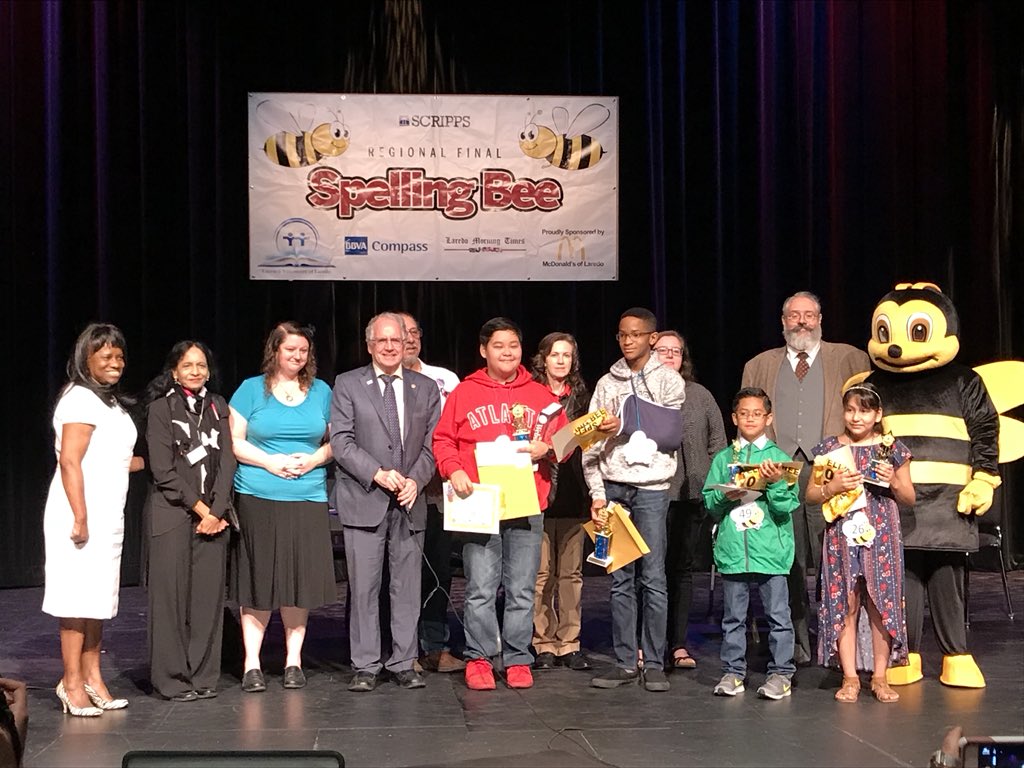 NjohnsonPierce's tweet photo. Congratulations to our student, Mia Cuevas, for placing 4th in the Regional Spelling Bee!!! ๐๐ผ๐๐ผ๐๐ผ #APierceStrong #GoMiaGo #WeMakeItHappen https://t.co/zWt4F3hniq