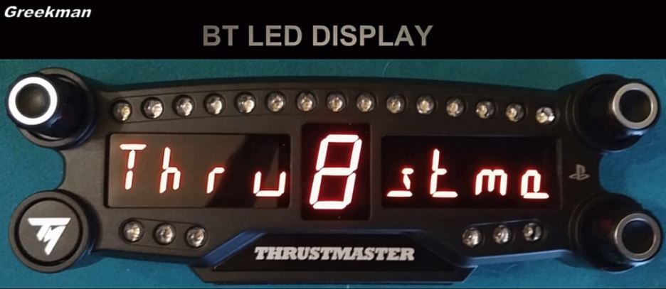 TMThrustmaster's tweet photo. Check out @goGreekman testing the new BT LED Display with his TS-PC racer on @wrcthegame 7!!! 🎮👍
#Thrustmaster #ThrustmasterRelease #TSPCracer #WRC #sparco #sparcogaming #BTLEDdisplay #LEDdisplay #ThrustmasterLED https://t.co/9ACW2VASZS